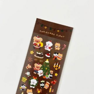 [TETEUM] Christmas Night Sticker 聖誕夜貼紙